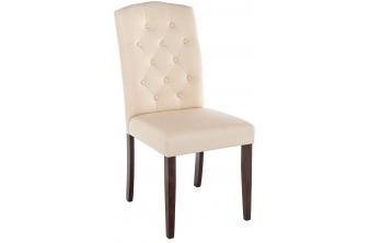 Стул Menson dark walnut / fabric cream