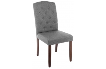 Стул Menson dark walnut / fabric grey