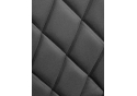 Стул на металлокаркасе Баодин велюр темно-серый / черный