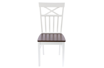 Деревянный стул Kvadro 1 white / wood