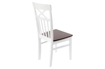 Деревянный стул Kvadro 1 white / wood