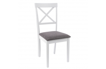 Стул Shem white / light grey