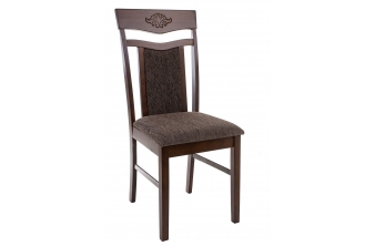 Стул Sketch dirty oak / dark brown