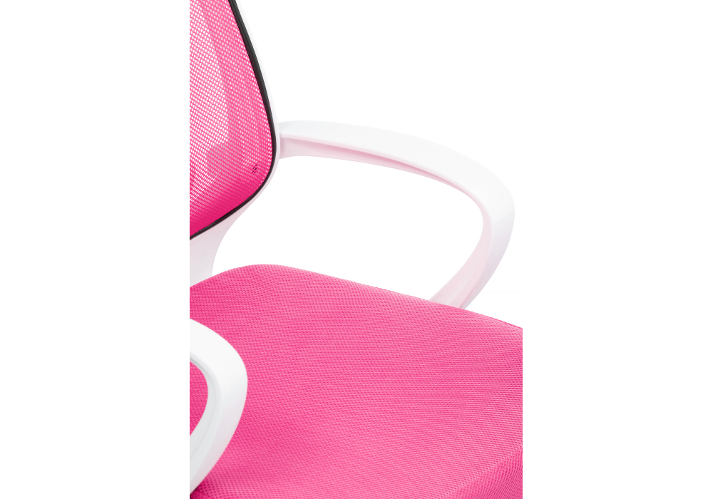 Компьютерное кресло Ergoplus белое / розовое