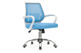 Компьютерное кресло Ergoplus blue / white