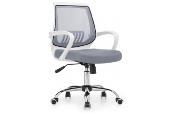 Компьютерное кресло Ergoplus light gray / white