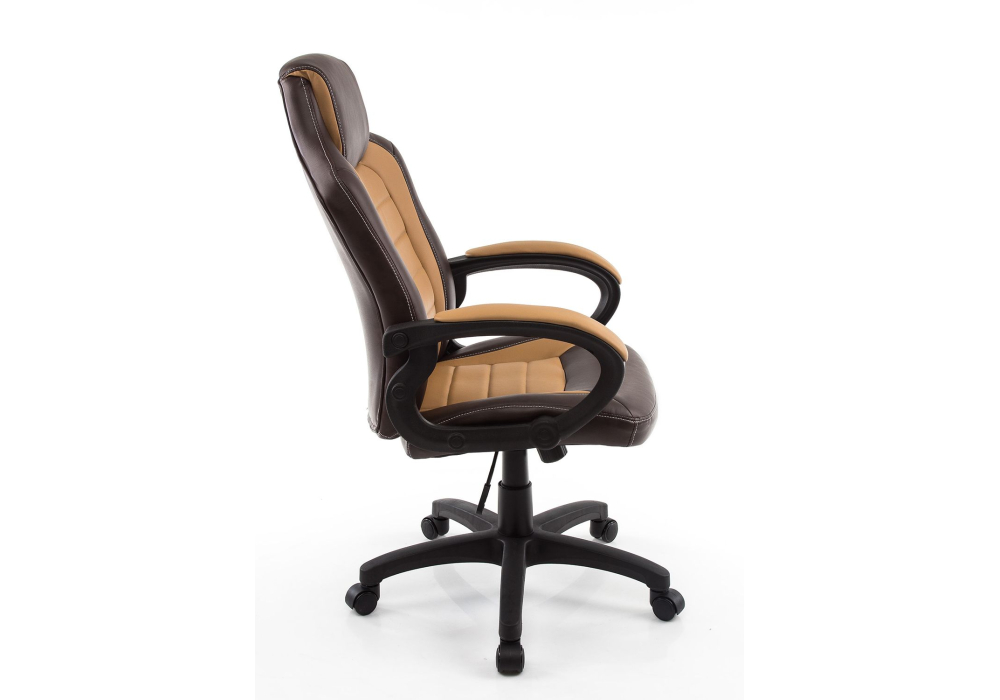 Компьютерное кресло Kadis коричневое / бежевое