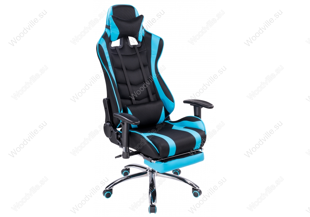 Компьютерное кресло Kano 1 light blue / black