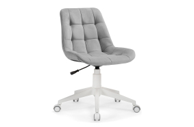 Компьютерное кресло Келми 1 светло-серый / белый