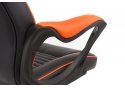 Компьютерное кресло Leon черное / оранжевое