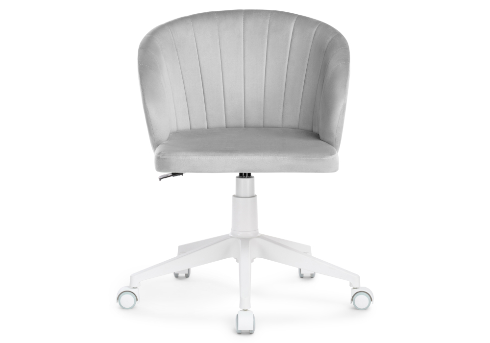 Компьютерное кресло Пард confetti silver серый / белый
