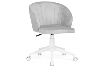 Компьютерное кресло Пард confetti silver серый / белый