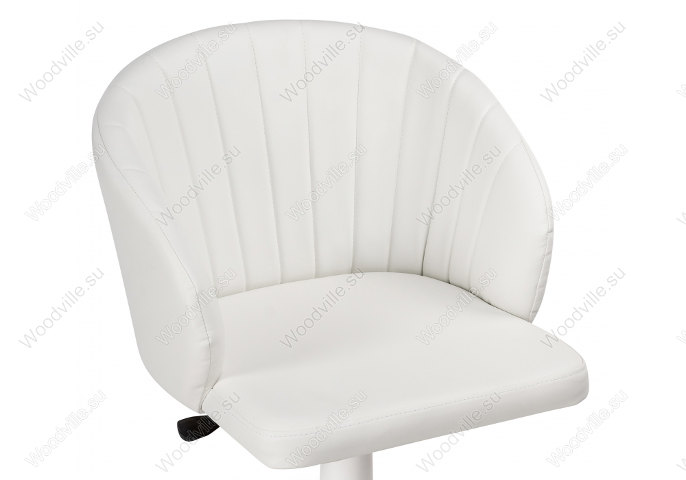 Компьютерное кресло Пард экокожа белый