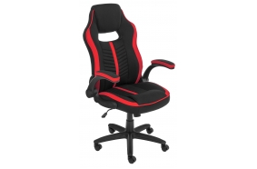 Компьютерное кресло Plast черный / красный