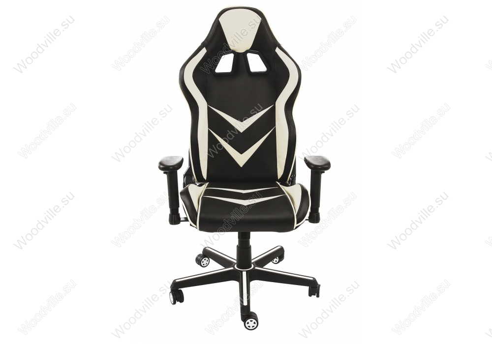 Компьютерное кресло Racer черное / бежевое