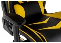 Компьютерное кресло Racer черное / желтое
