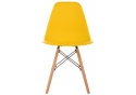Пластиковый стул Eames PC-015 желтый