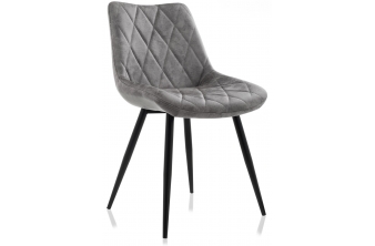 Стул Fox black / grey