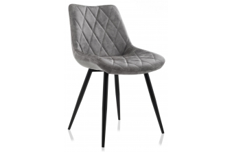 Стул Fox black / grey