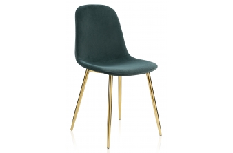 Стул на металлокаркасе Dabl 1 green