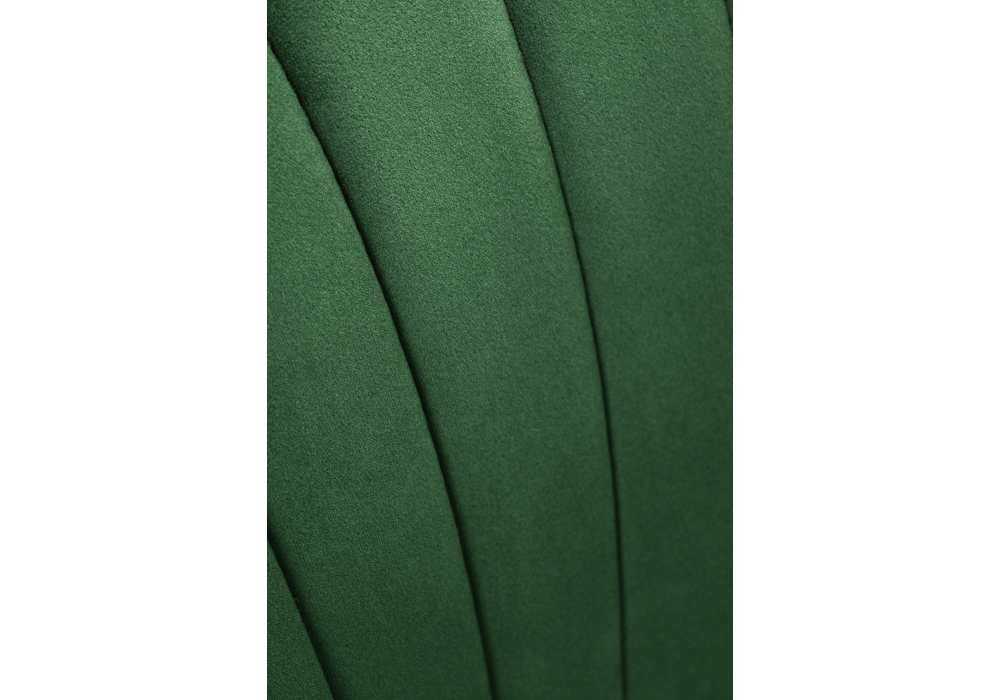 Стул на металлокаркасе Инклес темно-зеленый / черный глянец