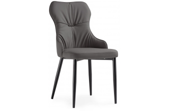 Стул на металлокаркасе Neli gray / black