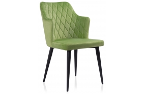 Стул на металлокаркасе Velen dark green
