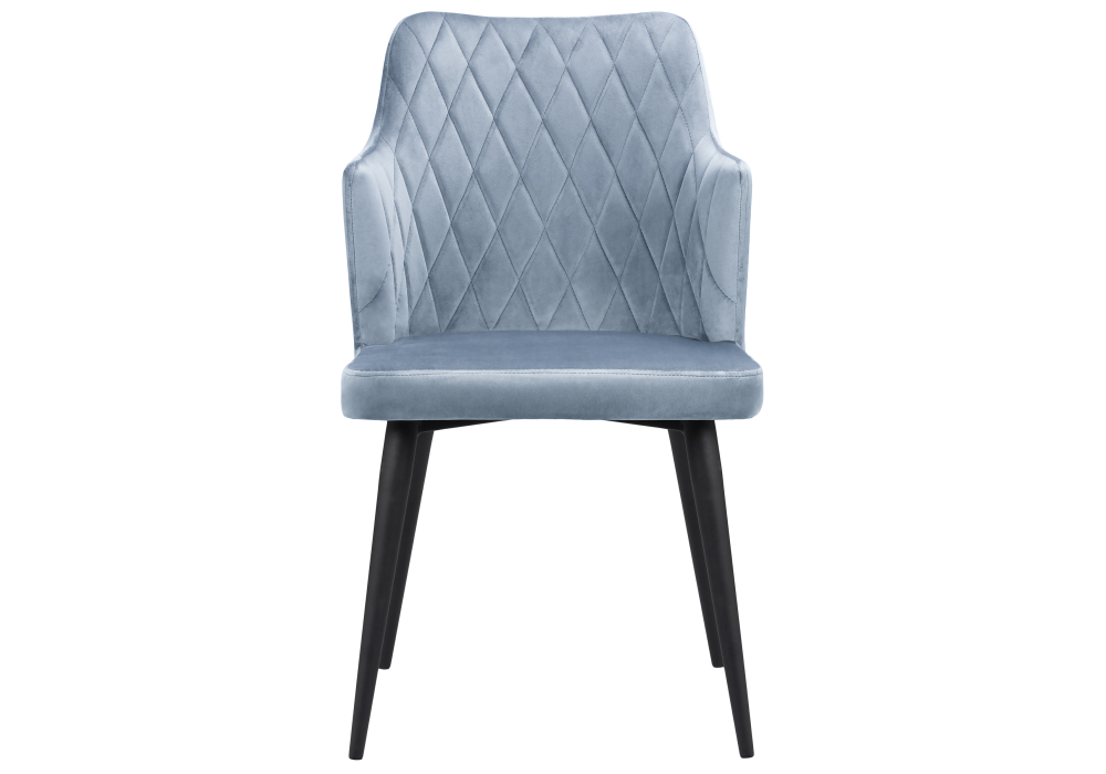 Стул на металлокаркасе Velen light blue