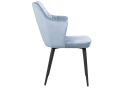Стул на металлокаркасе Velen light blue
