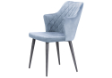 Стул на металлокаркасе Velen light blue
