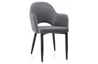 Стул на металлокаркасе Vener gray new