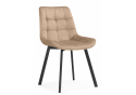 Стулья на металлокаркасе Челси 360 бежевый (ZD 210) / черный