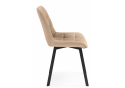 Стулья на металлокаркасе Челси 360 бежевый (ZD 210) / черный