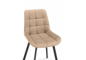 Стулья на металлокаркасе Челси 360 бежевый (ZD 210) / черный