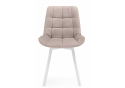 Стулья на металлокаркасе Челси 360 латте (ZD 290) / белый