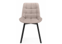 Стулья на металлокаркасе Челси 360 латте (ZD 290) / черный