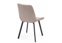 Стулья на металлокаркасе Челси 360 латте (ZD 290) / черный