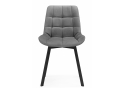 Стулья на металлокаркасе Челси 360 светло-серый (ZD 960) / черный