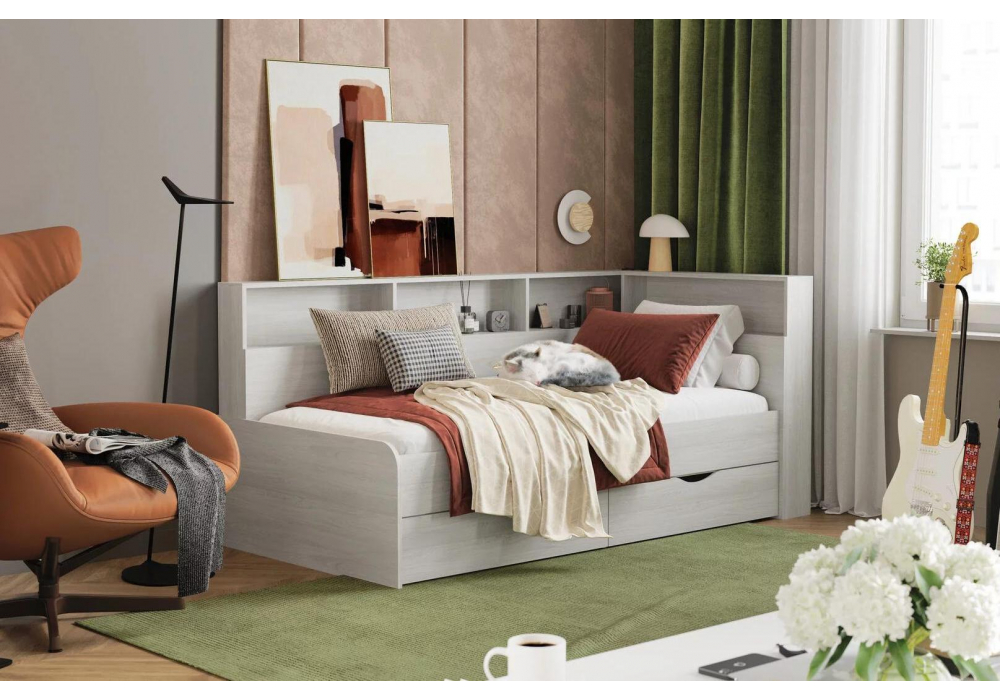 Тахта Амер 80х190 анкор светлый