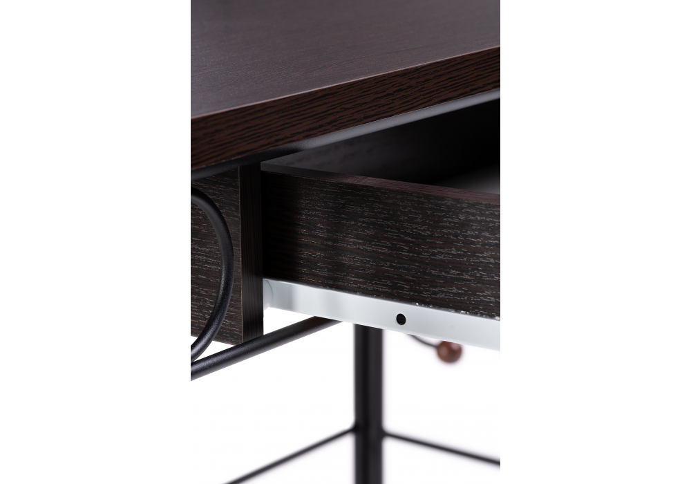 Туалетный столик Клео 3 черный / венге