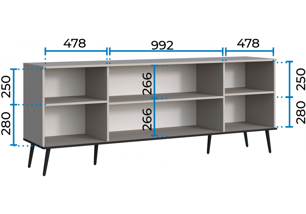 ТВ-тумба Арден кашемир
