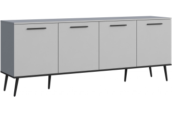 ТВ-тумба Арден шиншилла серая