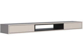 ТВ-тумба Делора 1,8 м кашемир / черный