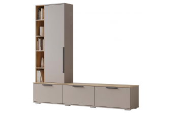 ТВ-тумба Филеста кашемир / дуб вотан