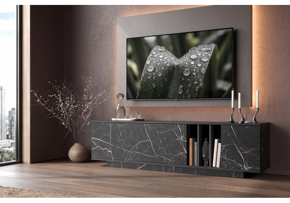 ТВ-тумба Ильсана файерстоун / графит