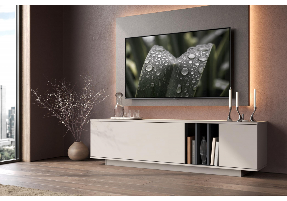 ТВ-тумба Ильсана кашемир / графит