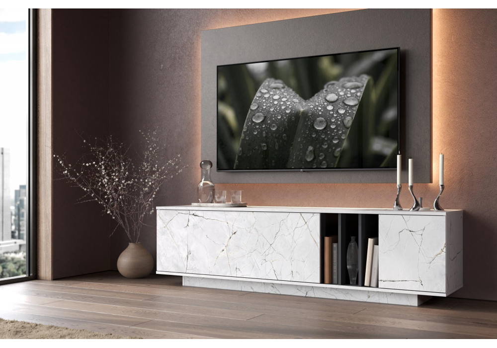 ТВ-тумба Ильсана оникс / графит