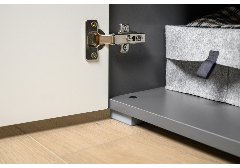 ТВ-тумба Опра серый графит / дуб золотой craft