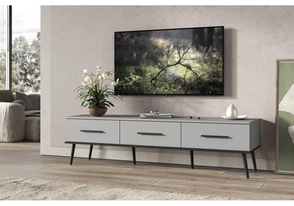 ТВ-тумба Орсиэль шиншилла серая